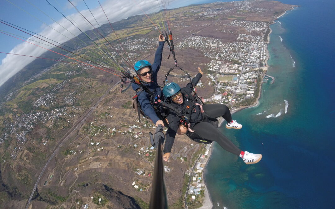 Découvrez La Réunion Vue du Ciel en Parapente